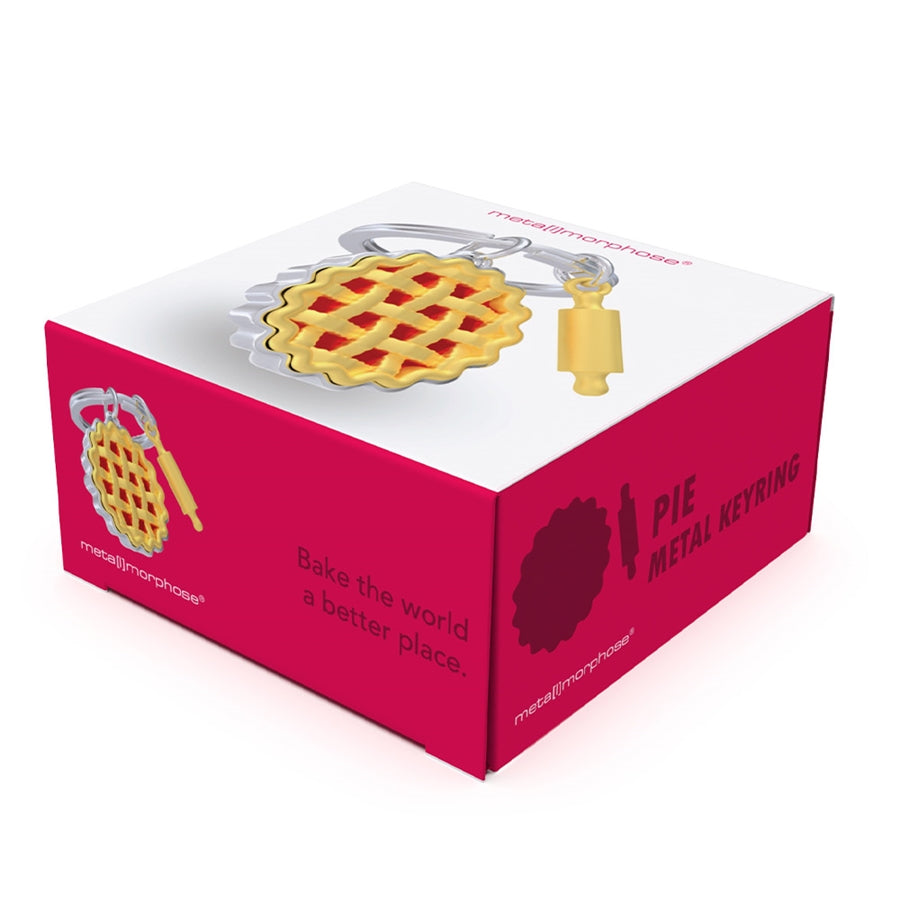 Metalinis raktų pakabukas „Naminis Pyragas“