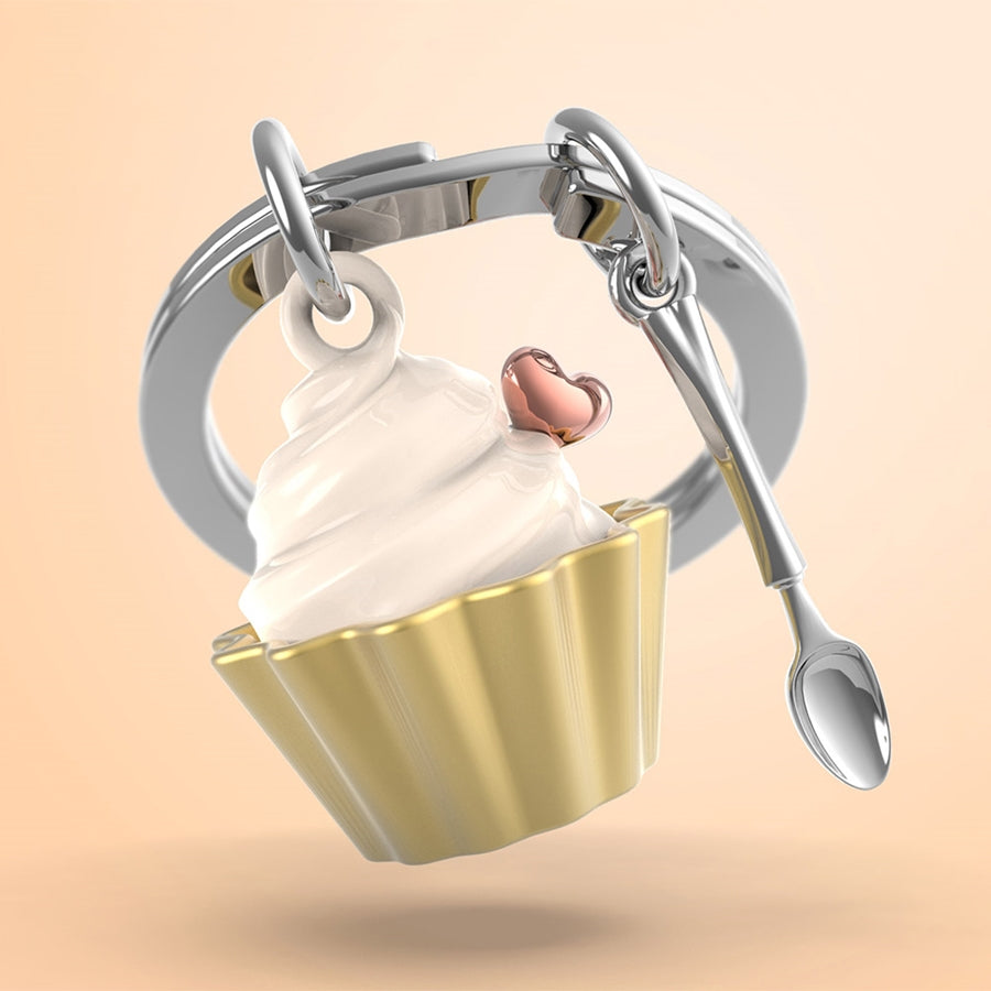 Metalinis raktų pakabukas "Saldusis Keksiukas"